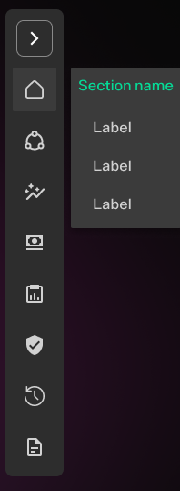 Navigation hover